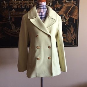 JCrew Stadium Cloth Short Wool Coat SZ 12P